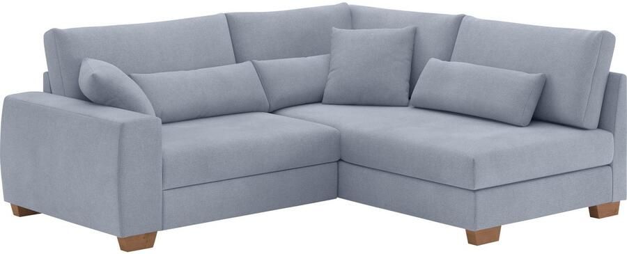 Mr. Couch Hoekbank Hilla L-vorm Met pocketvering optioneel met slaapfunctie en pocketvering