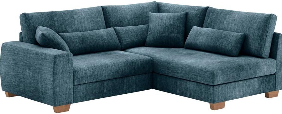 Mr. Couch Hoekbank Hilla L-vorm Met pocketvering optioneel met slaapfunctie en pocketvering