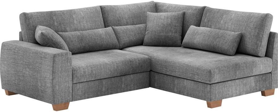 Mr. Couch Hoekbank Hilla L-vorm Met pocketvering optioneel met slaapfunctie en pocketvering