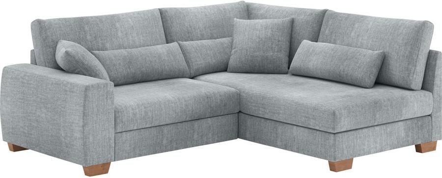 Mr. Couch Hoekbank Hilla L-vorm Met pocketvering optioneel met slaapfunctie en pocketvering