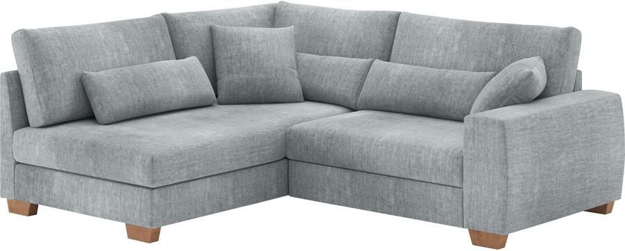 Mr. Couch Hoekbank Hilla L-vorm Met pocketvering optioneel met slaapfunctie en pocketvering