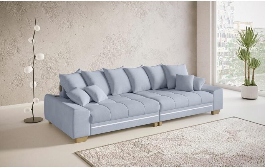 Mr. Couch Megabank Nikita II RGB-LED Bluetooth-geluidssysteem optioneel met koudschuim