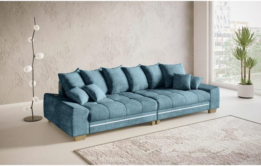 Mr. Couch Megabank Nikita II RGB-LED Bluetooth-geluidssysteem optioneel met koudschuim