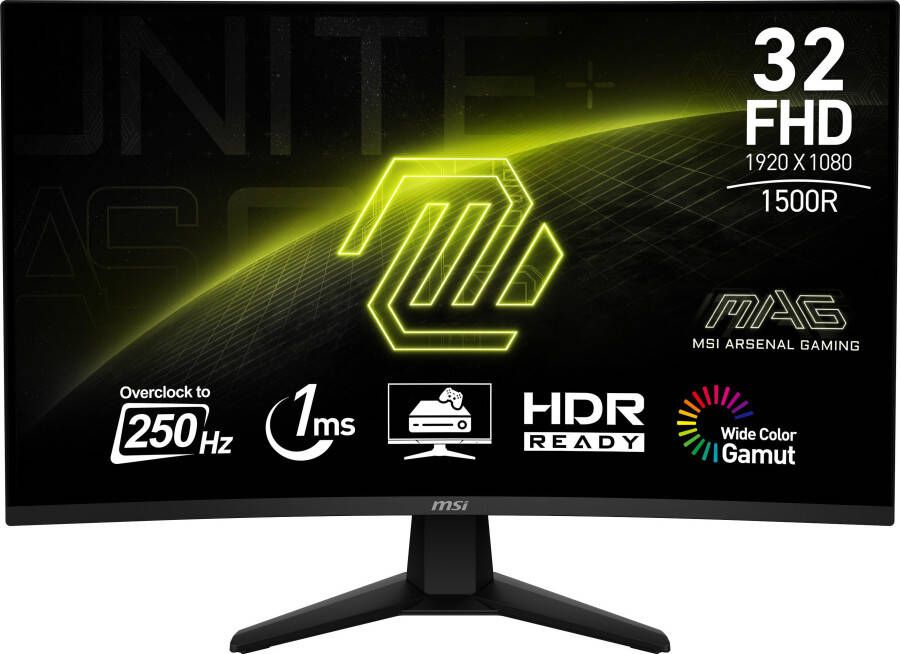 MSI Gaming-monitor MAG 32C6X 80 cm 32" Full HD