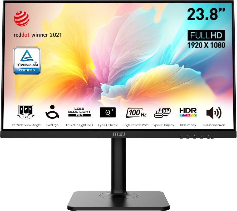 MSI Ledscherm Modern MD2412P 60 cm 24" Full HD