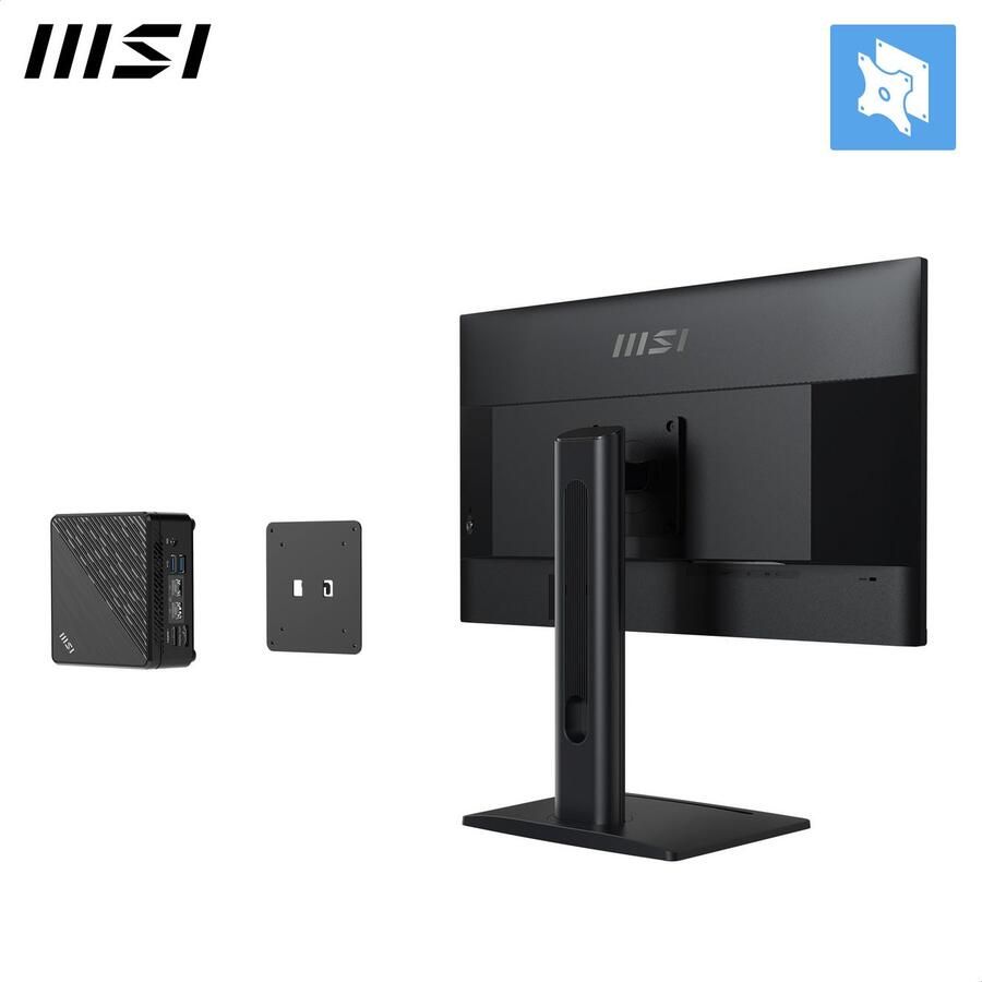 MSI Ledscherm PRO MP275QPG 69 cm 27" WQHD draai- kantel- zwenk- in hoogte verstelbaar speaker