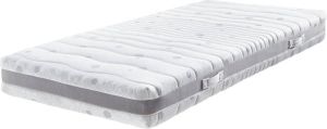 My home Gelschuimmatras Royal Queen 6 cm dikke gelschuimlaag (sg 50) met kubuselementstructuur voor perfecte drukvermindering hoogte 20 cm