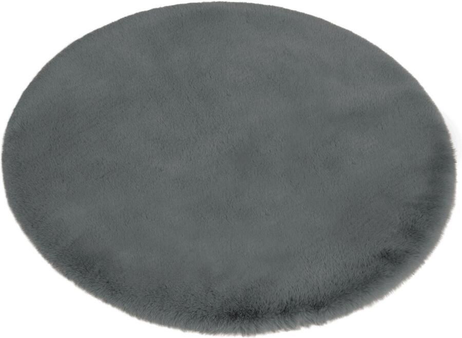 My home Badmat Rabbit badmatten badmat badkamer tapijt Konijnenbont-gevoel badmat rechthoekig rond & als 3-delige set