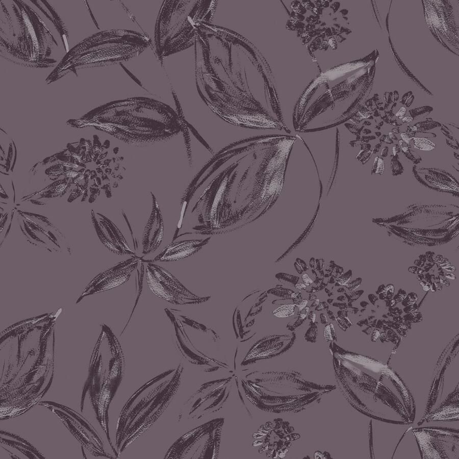 My home Gordijn Flower Maat: 135 x 235cm monochroom in verschillende kleuren verkrijgbaar (1 stuk)