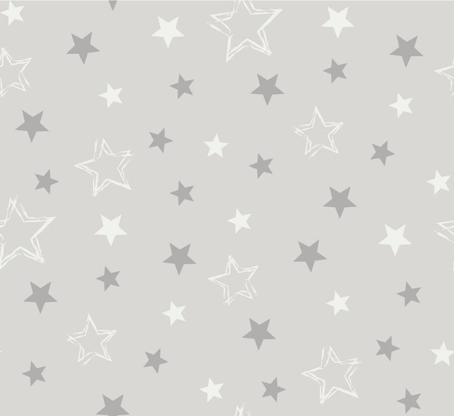 My home Gordijn STARRY gedessineerd ondoorzichtig verschillende maten (1 stuk)