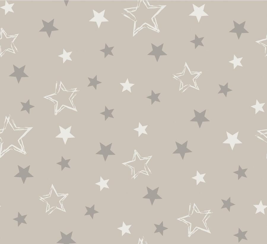 My home Gordijn STARRY gedessineerd ondoorzichtig verschillende maten (1 stuk)