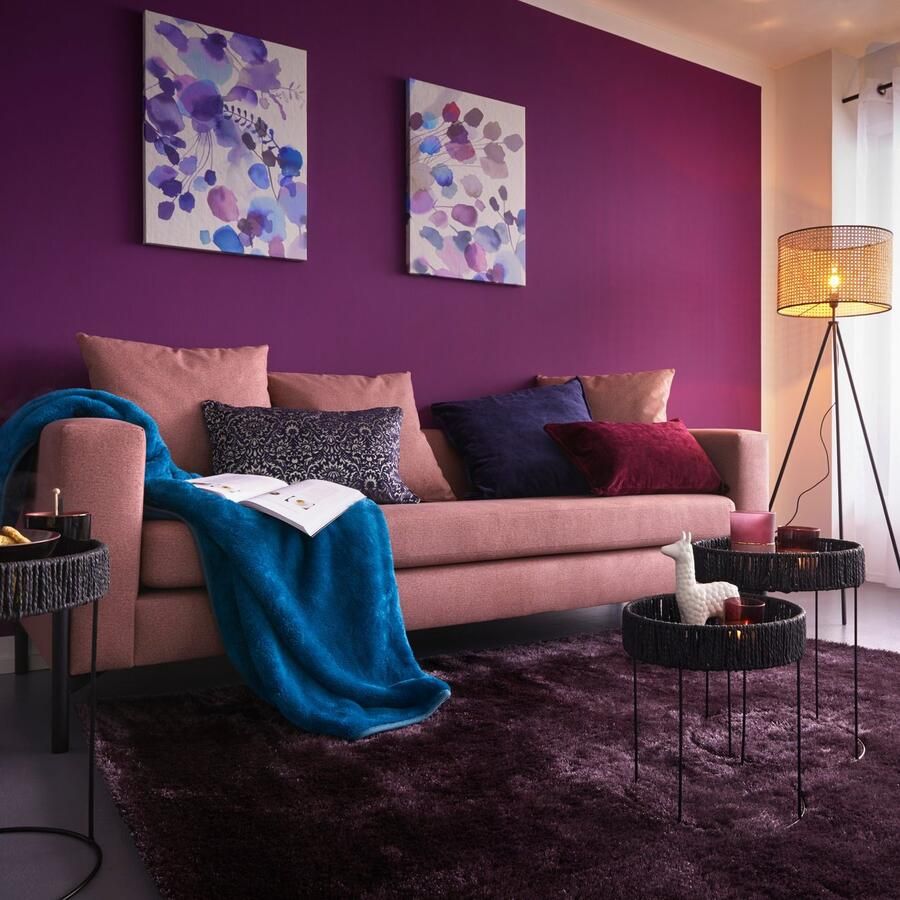 My home Gordijn XANA met ogen franje of lussen Bestseller effen 1 of 2 sjaals onderhoudsvriendelijk sjaal