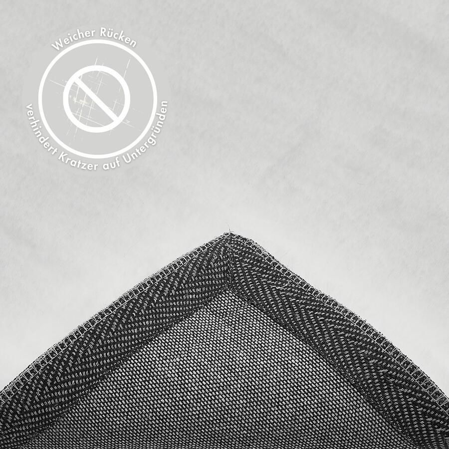 My home Hoogpolig vloerkleed Lugano Kunstbont effen kleuren zeer zacht en knuffelig