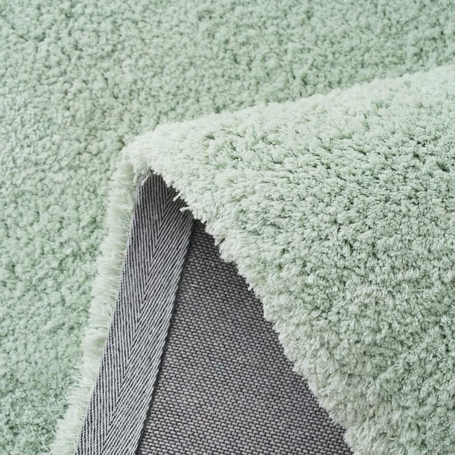 My home Hoogpolig vloerkleed Microvezeltapijt Magong bijzonder zacht zeer fijne pool uni woonkamer slaapkamer kinderkamer ook rond en als loper