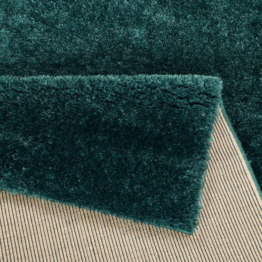 Home affaire Hoogpolig vloerkleed Malin Shaggy in unikleuren uni licht glanzend bijzonder zacht