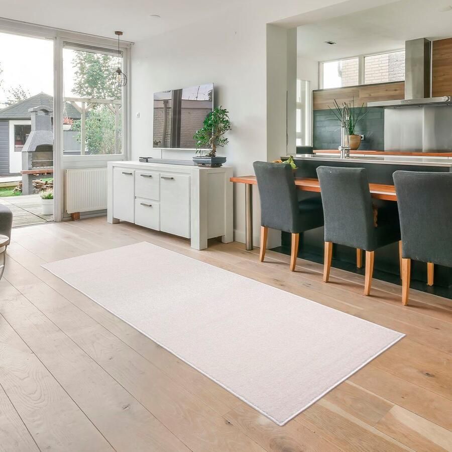 My home Loper Pieter met bijzonder zachte pool kortpolig design-tapijt melange-effect