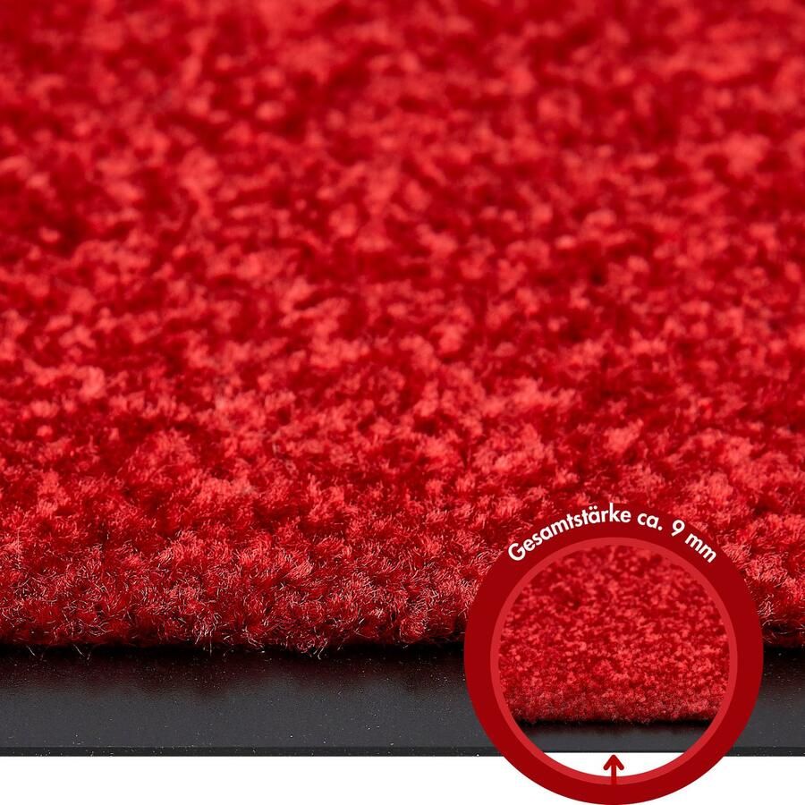 My home Mat Fresh Step Made in Belgium voor de entree effen kleuren antislip robuust wasbaar