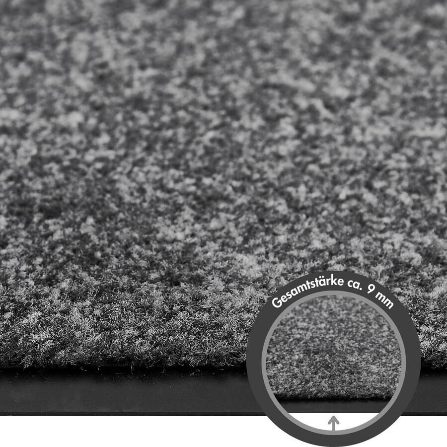 My home Mat Fresh Step Made in Belgium voor de entree effen kleuren antislip robuust wasbaar