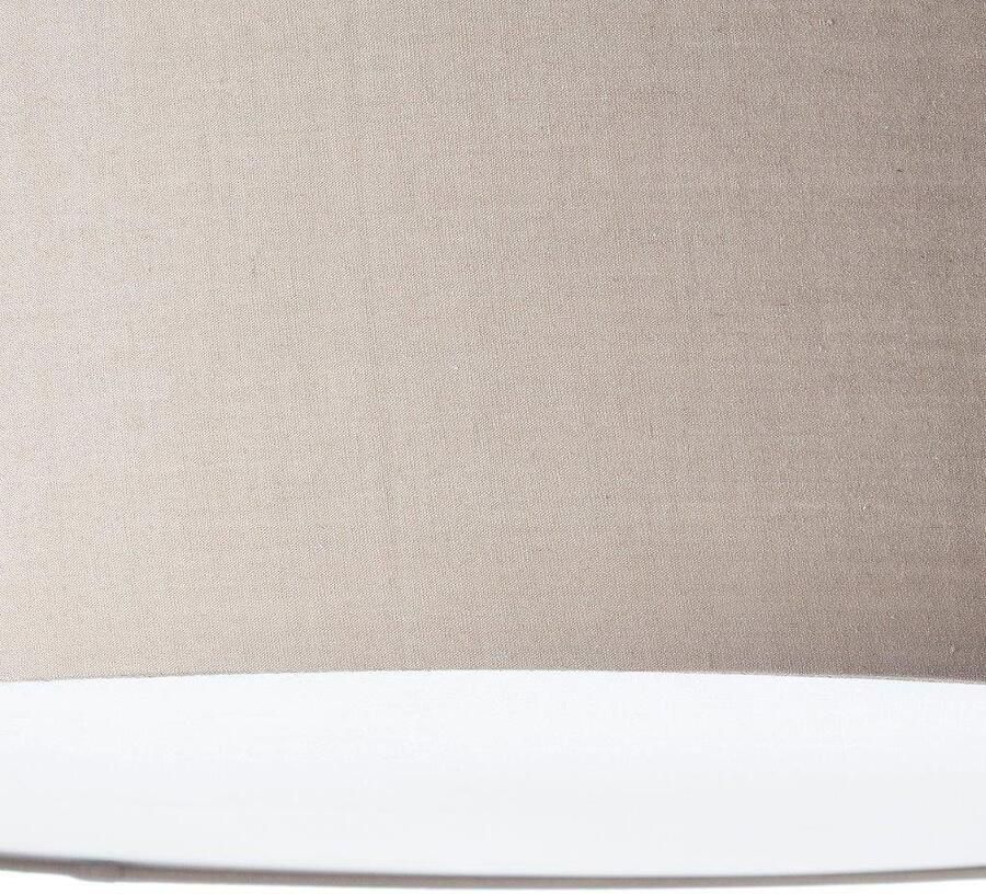 My home Plafondlamp Lüchte Stof scherm uni greige plafondlamp ø 45 cm (1 stuk)