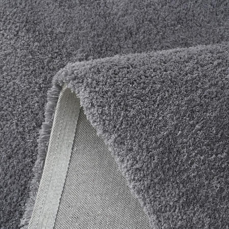 My home Hoogpolig vloerkleed Microvezeltapijt Magong bijzonder zacht zeer fijne pool uni woonkamer slaapkamer kinderkamer ook rond en als loper