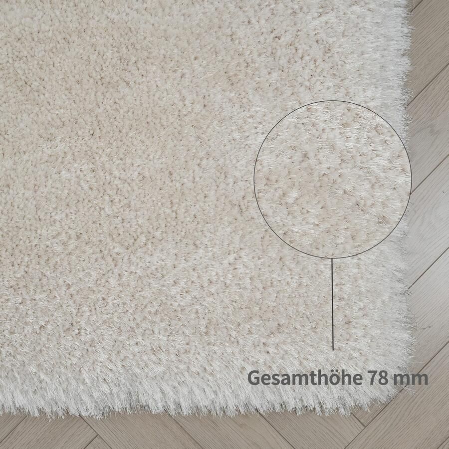 My home Hoogpolig vloerkleed Micro exclusieve tapijt zeer hoge pool zacht door microvezel