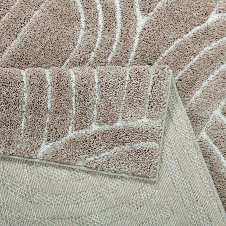 Home affaire Vloerkleed Cadie modern ontwerp zachte pool hoog-laag effect scandi-look