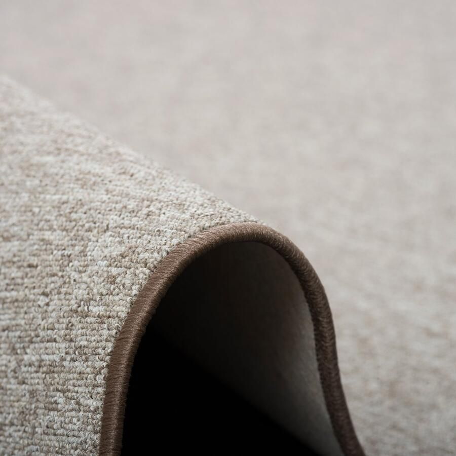 My home Vloerkleed Fortis sling Made in Netherlands Uni kleuren geketteld ook als loper slijtvast woonkamer