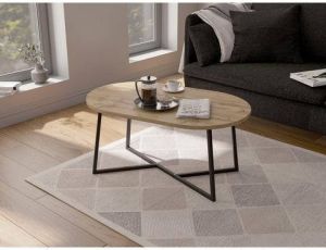 My home Salontafel Dinise met ovaal tafelblad