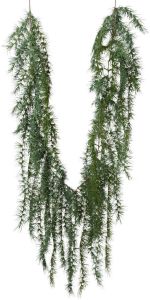 My home Winterse kunstplant Hermine kerstversiering kerstguirlande Guirlande van cedertwijgen lengte ca. 190 cm (1 stuk)