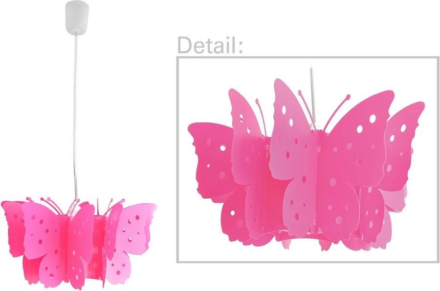 Näve Hanglamp Kizi Hanglamp roze (1 stuk)