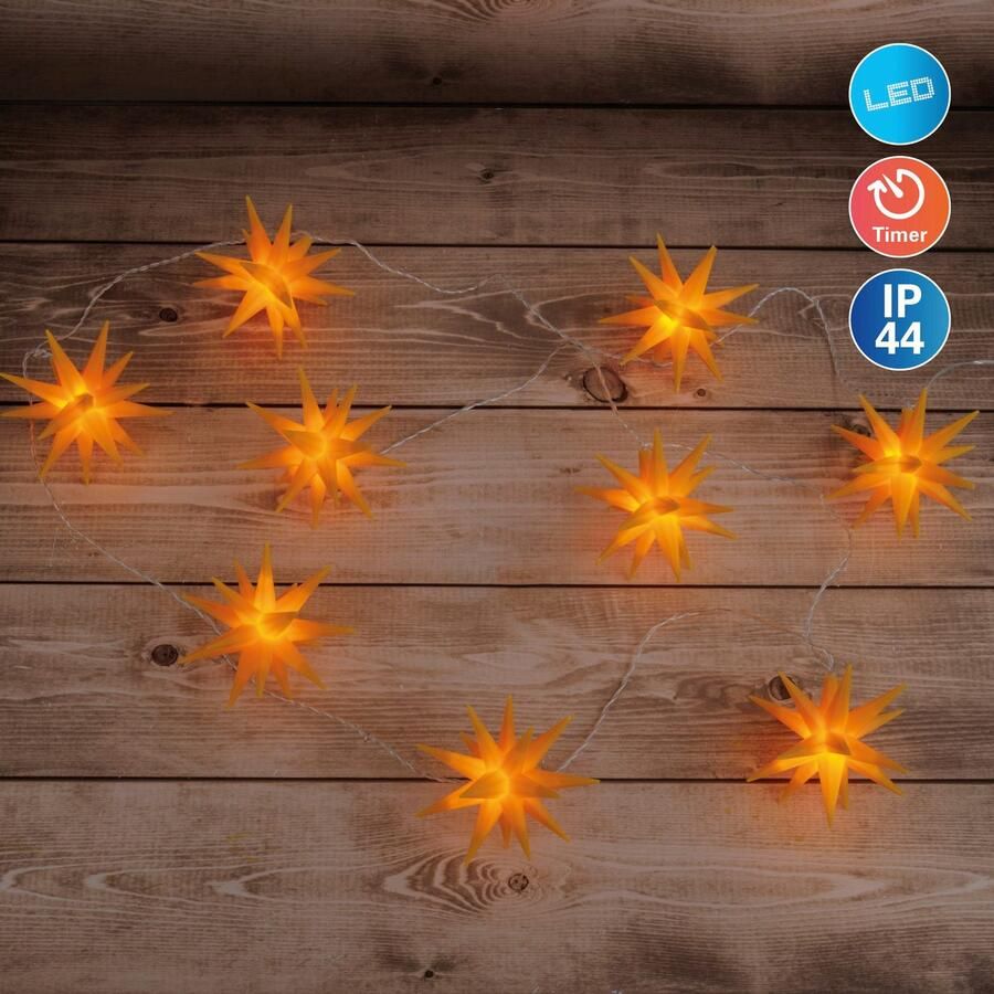 Näve Led-lichtsnoer Fairy Lights kerstlichtjesketting voor buiten totale lengte ca. 740 cm (1 stuk)