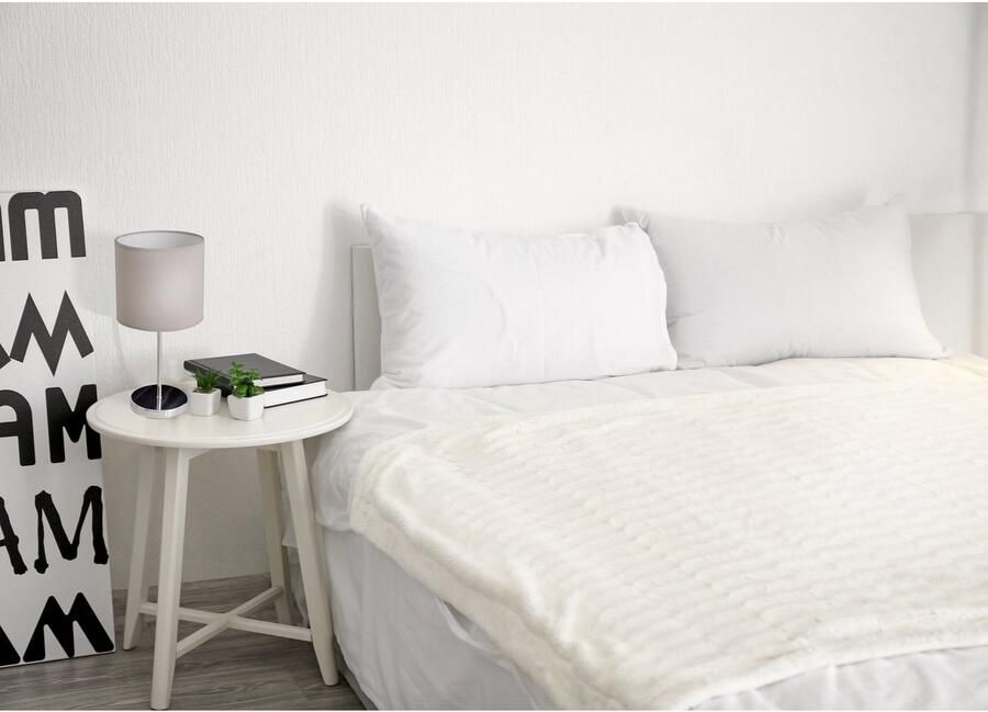 Näve Tafellamp New York Hoogte 38 5 cm Ø 18 5 cm excl. 1x E27 max. 40W kap grijs frame chroom (1 stuk)