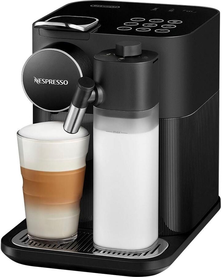 Nespresso Koffiecapsulemachine EN640.B van DeLonghi zwart incl. welkomstpakket met 7 capsules