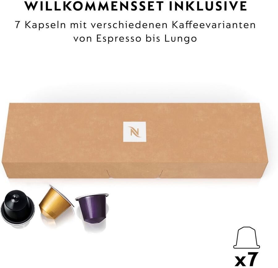 DeLonghi De'Longhi Nespresso Essenza Mini Mat Zwart EN85.B | Capsulemachines | 8004399332928