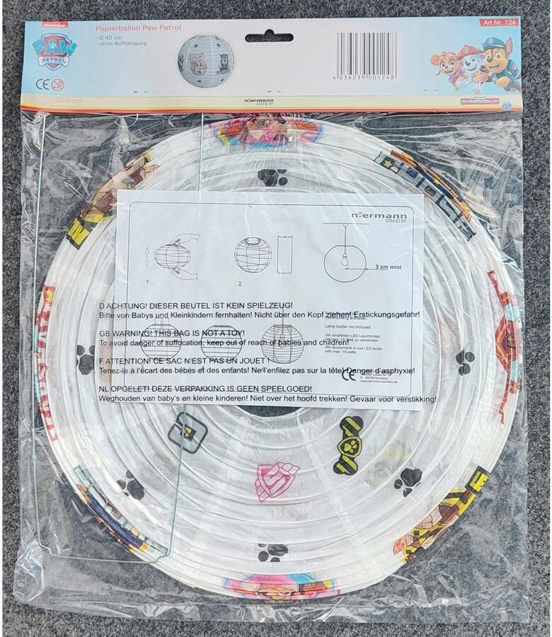 Niermann Hanglamp Paw (1 stuk)