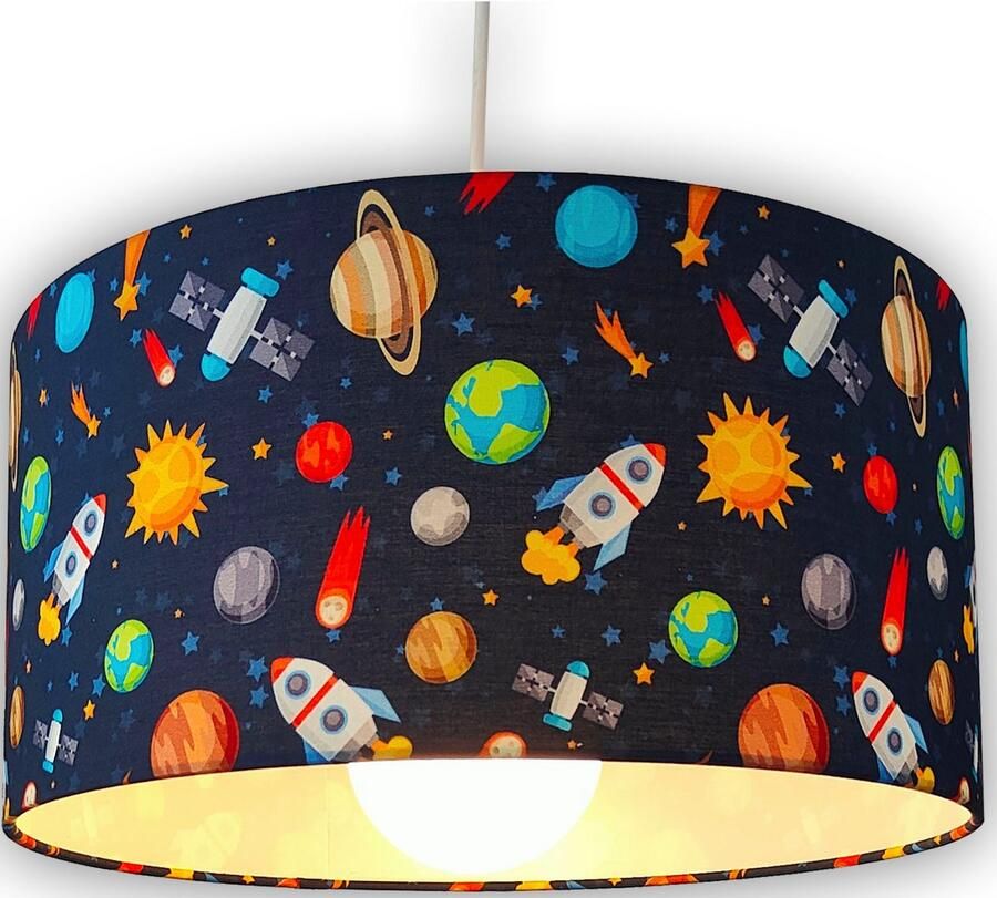 Niermann Hanglamp Stoffen hanglamp heelal (1 stuk)