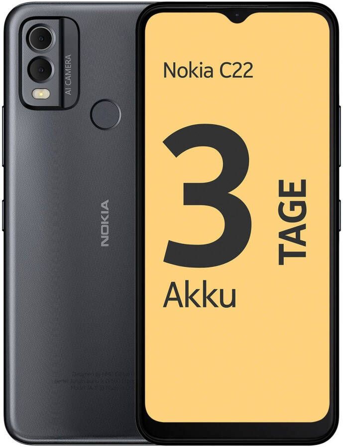 Nokia Smartphone C22 2+64GB 64 GB