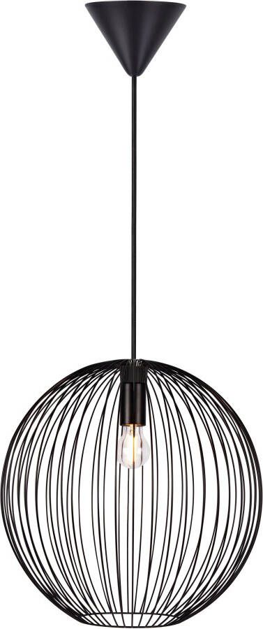 Nordlux Hanglamp Beroni Minimalistisch en industrieel ontwerp voor E27 LED lichtbronnen (1 stuk)