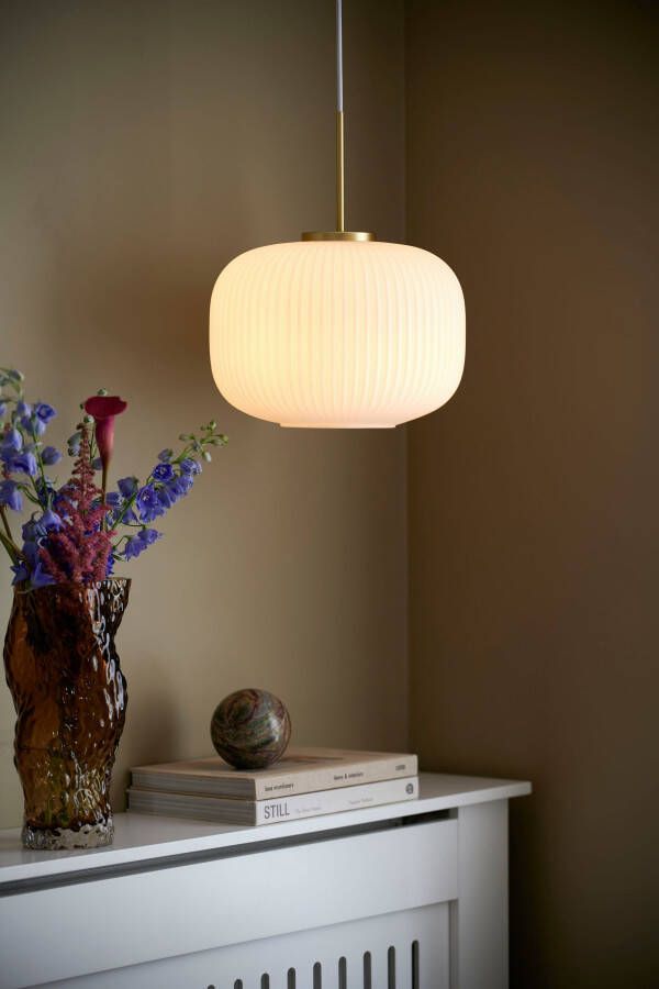 Nordlux Hanglamp Milford Vintage-ontwerp parallel schakeling mogelijk aluminium behuizing IP54 (1 stuk)