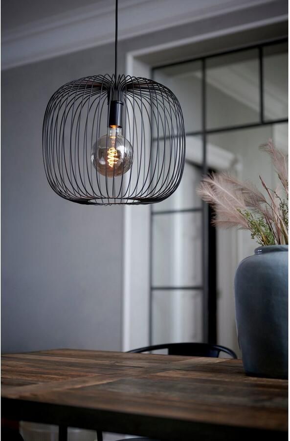 Nordlux Hanglamp Beroni Minimalistisch en industrieel ontwerp voor E27 LED lichtbronnen (1 stuk)