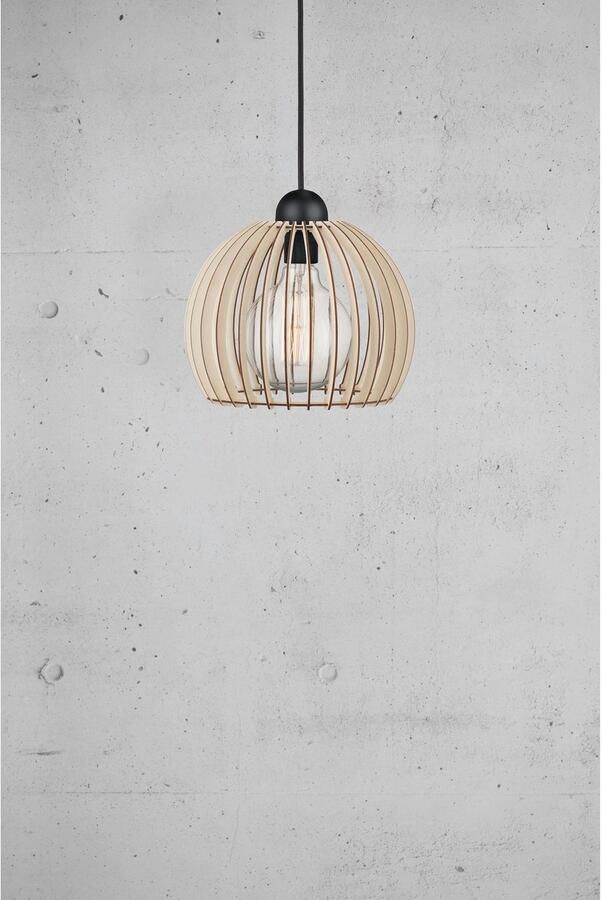 Nordlux Hanglamp Chino Hout Ø25cm E27