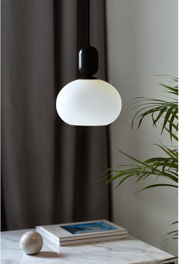 Nordlux Hanglamp NOTTI Hanglamp met de mond geblazen glas organisch design