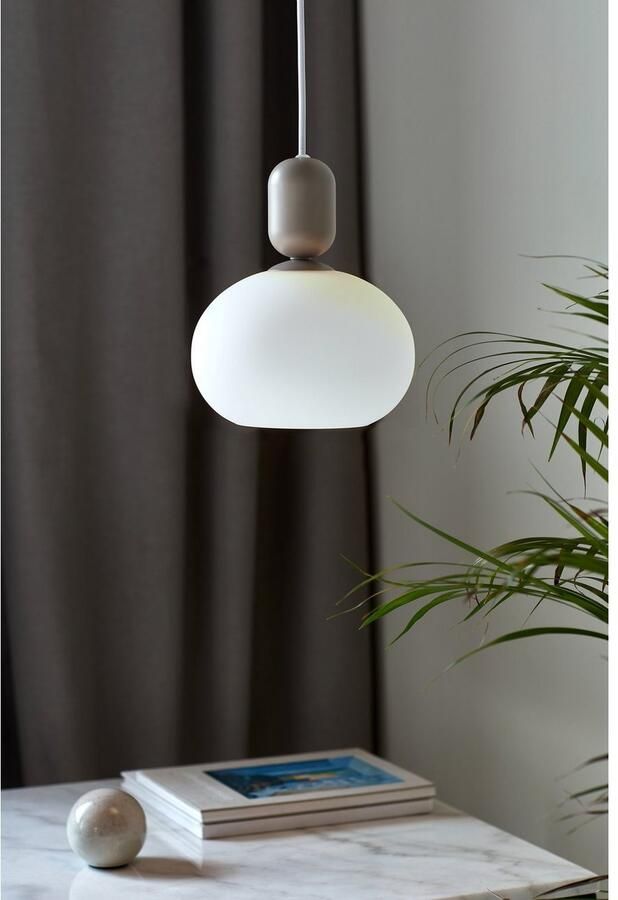 Nordlux Hanglamp NOTTI Hanglamp met de mond geblazen glas organisch design