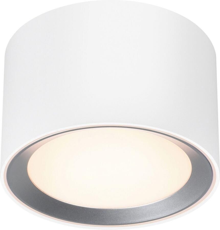 Nordlux Led-plafondlamp Landon Smart Dimbaar met Smart (binnen- en buitenring) IP44-bescherming (1 stuk)
