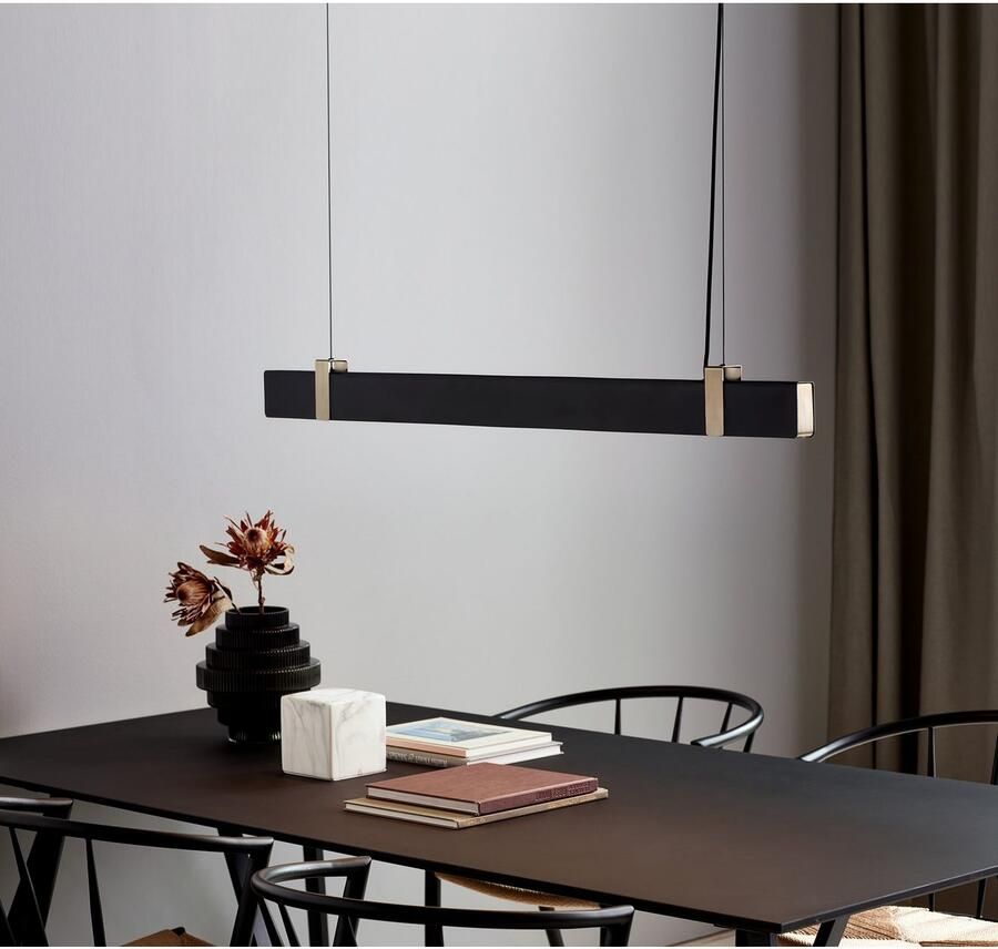 Nordlux Hanglamp Lilt 115 cm 3 step dim zwart