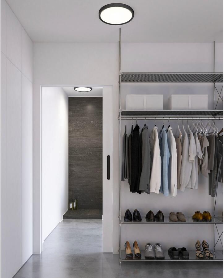 Nordlux Led-plafondlamp Liva Smart Color Pas de helderheid warmte en kleur van het licht aan (1 stuk)