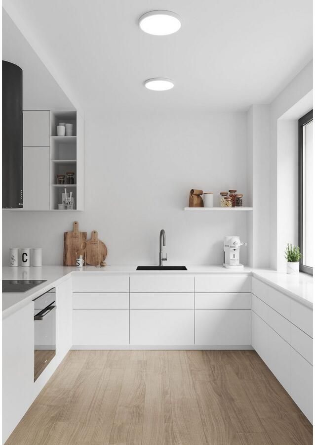 Nordlux Led-plafondlamp OJA incl. 17 w led 1600 lumen incl. bewegingssensor (1 stuk)