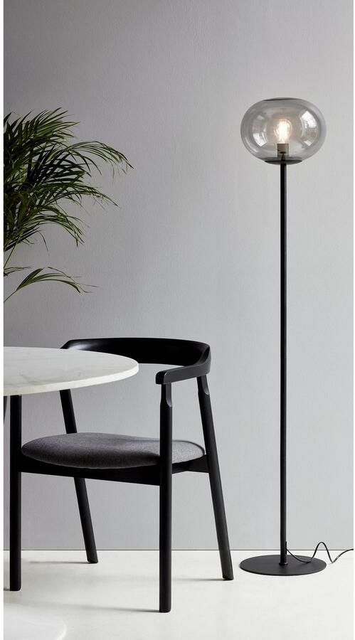 Nordlux Vloerlamp Alton Gerookt Zwart E27 - Foto 2