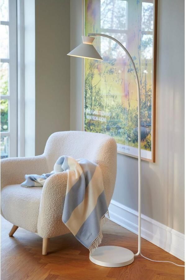 Nordlux Staande lamp Dial Noordse eenvoud met duidelijke lijnen decoratief uplight-effect (1 stuk)