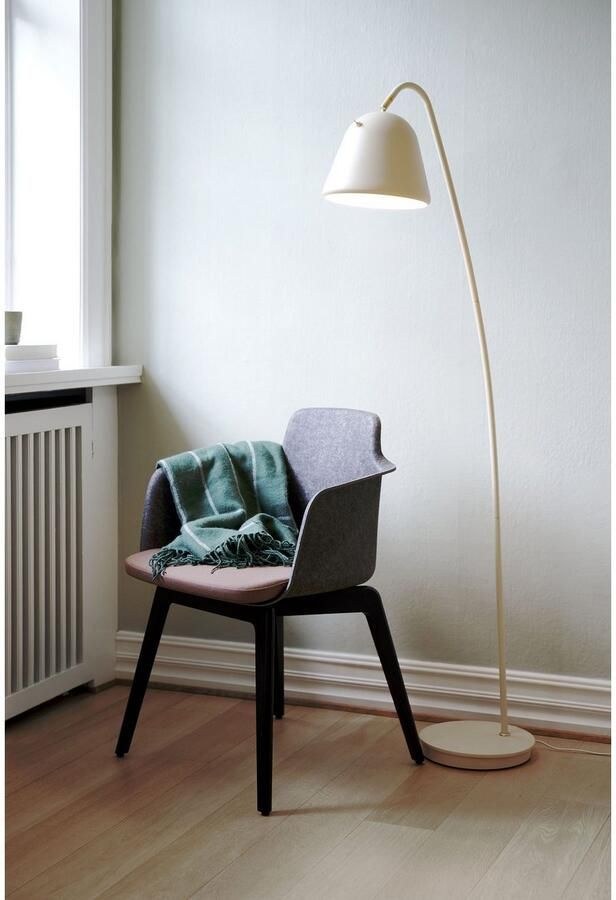 Nordlux Staande lamp crème Fleur Vloerlamp taupe H150cm